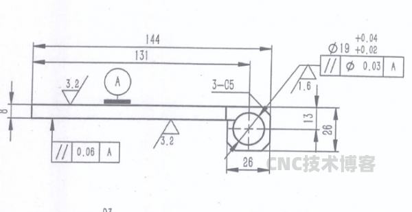 底板零件有平行度要求加工记录